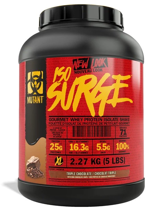 Mutant, Iso Surge, Triple Chocolate - 2270g