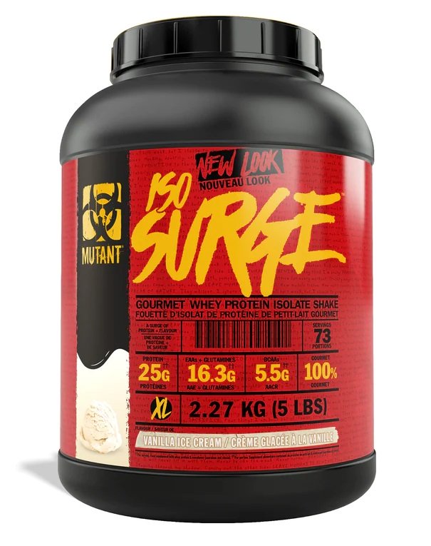 Mutant, Iso Surge, Vanilla Ice Cream - 2270g