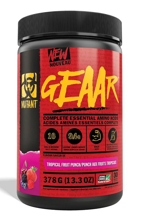Mutant, GEAAR, Tropical Fruit Punch - 378g