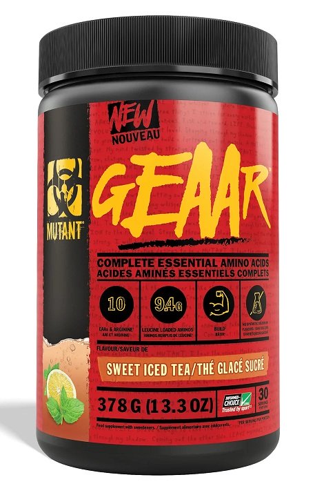 Mutant, GEAAR, Sweet Iced Tea - 378g