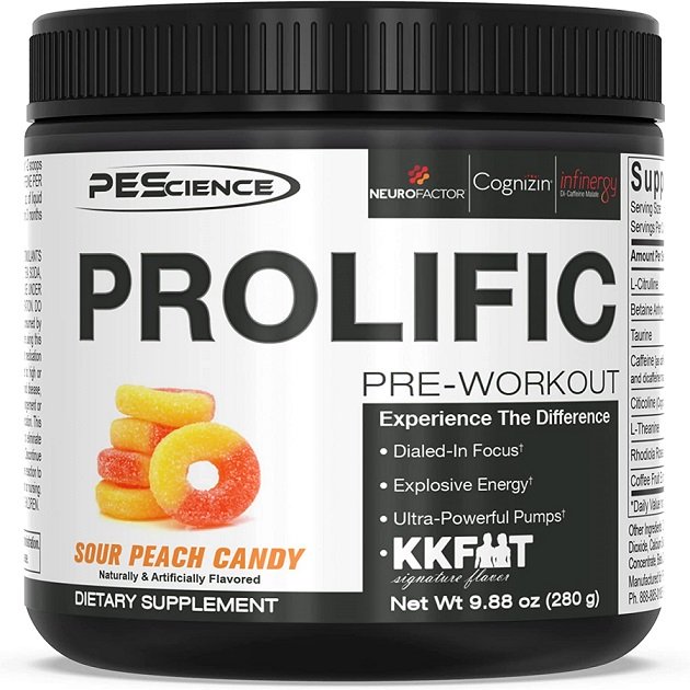 PEScience, Prolific, Sour Peach Candy - 280g
