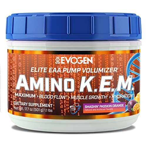 Evogen, Amino K.E.M. EAA, Smashin' Passion Orange - 501g