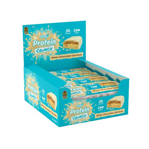 Applied Nutrition, Applied Protein Crunch Bar, White Chocolate Caramel - 12 x 62g