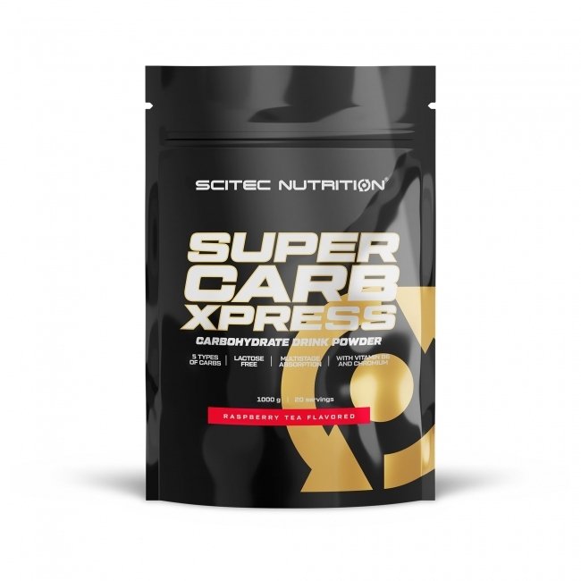 SciTec, Super Carb Xpress, Raspberry Tea - 1000g