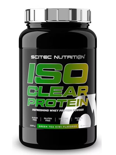 SciTec, Iso Whey Clear, Green Tea Kiwi - 1025g