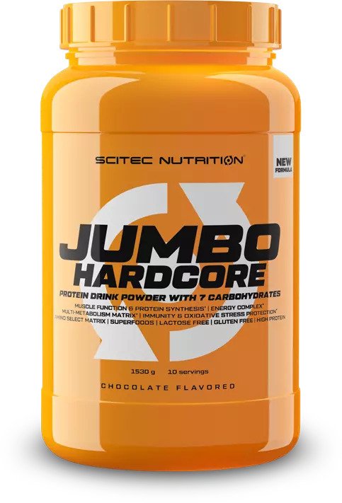 SciTec, Jumbo Hardcore, Brittle White Chocolate - 1530g
