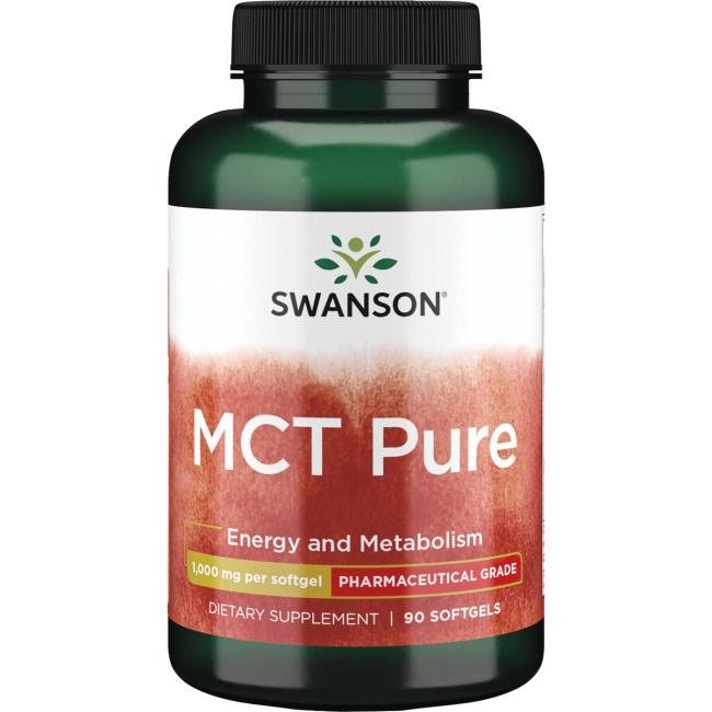 Swanson, MCT Pure, 1000mg - 90 softgels