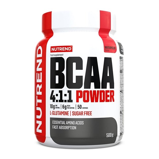 Nutrend, BCAA 4:1:1 Powder, Watermelon - 500g
