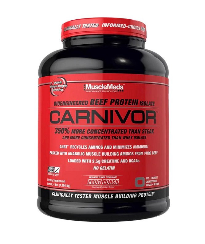 MuscleMeds, Carnivor, Fruit Punch - 1808g