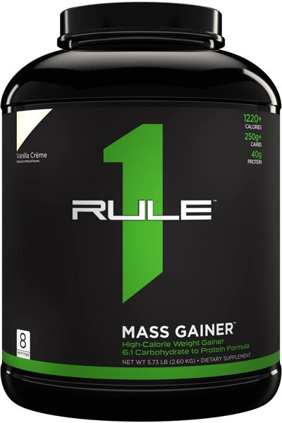 Rule One, Mass Gainer, Vanilla Creme - 2600g