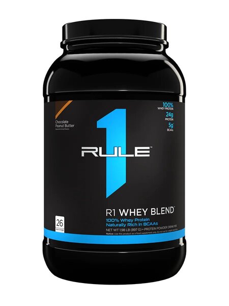 Rule One, R1 Whey Blend, Chocolate Peanut Butter - 897g