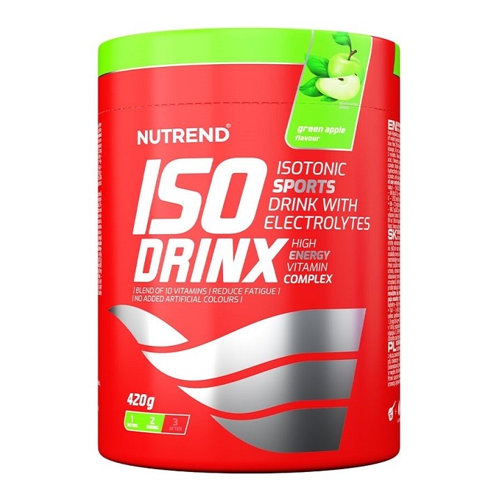 Nutrend, IsoDrinx, Green Apple - 420g