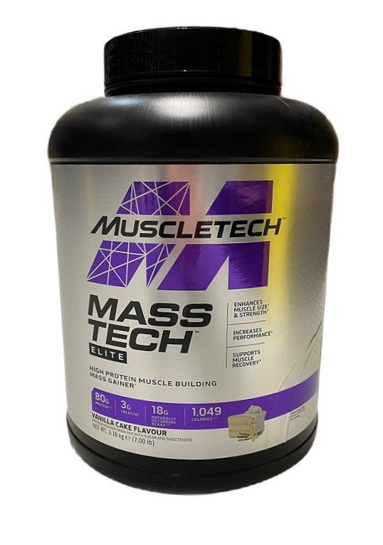 MuscleTech, Mass-Tech Elite, Vanilla Cake - 3180g