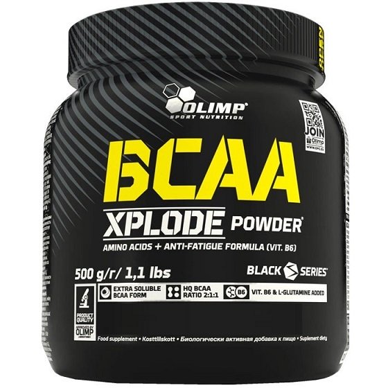Olimp Nutrition, BCAA Xplode, Mango (EAN 5901330092244) - 500g