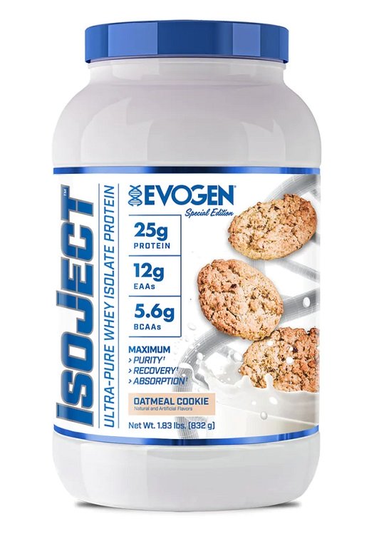 Evogen, IsoJect, Oatmeal Cookie - 832g