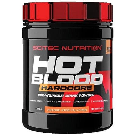 SciTec, Hot Blood Hardcore, Orange Juice - 375g