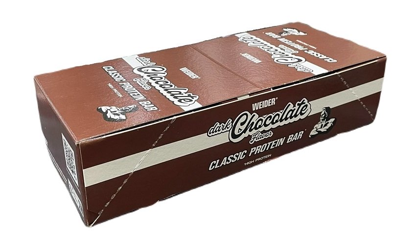 Weider, Classic Protein Bar, Dark Chocolate - 24 x 35g