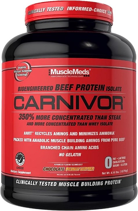 MuscleMeds, Carnivor, Chocolate Peanut Butter - 1876g