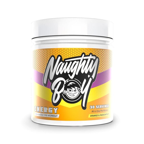 Naughty Boy, Energy, Orange & Passion Fruit - 390g