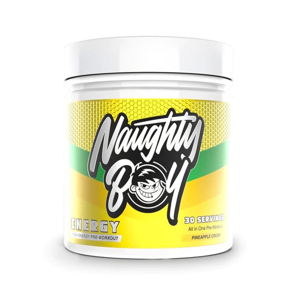 Naughty Boy, Energy, Pineapple Crush - 390g