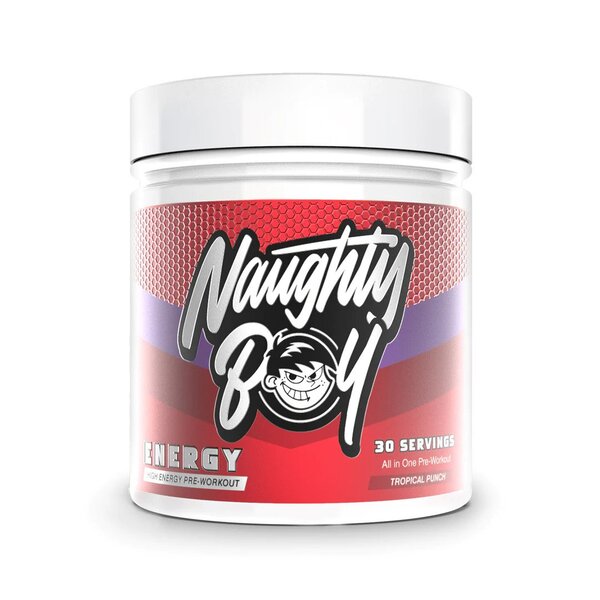 Naughty Boy, Energy, Tropical Punch - 390g