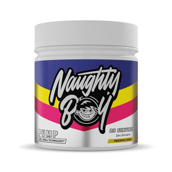 Naughty Boy, Pump, Pineapple Crush - 400g