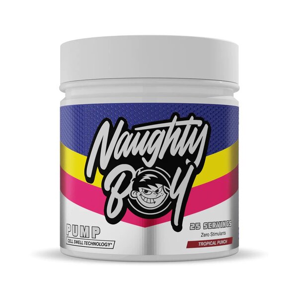 Naughty Boy, Pump, Tropical Punch - 400g