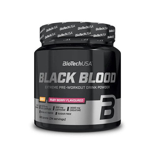 BioTechUSA, Black Blood NOX+, Ruby Berry - 330g