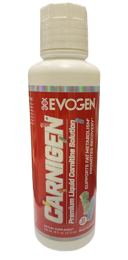 Evogen, Carnigen Liquid, Sour Gummies - 473 ml.