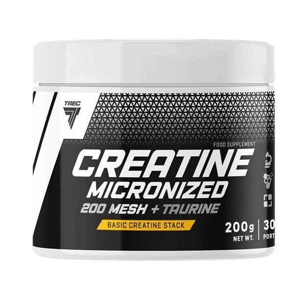 Trec Nutrition, Creatine Micronized 200 Mesh + Taurine - 200g