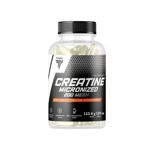 Trec Nutrition, Creatine Micronized 200 Mesh - 120 caps