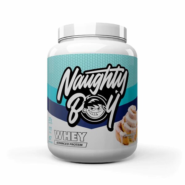 Naughty Boy, Advanced Whey, Cinnamon Bun - 2010g
