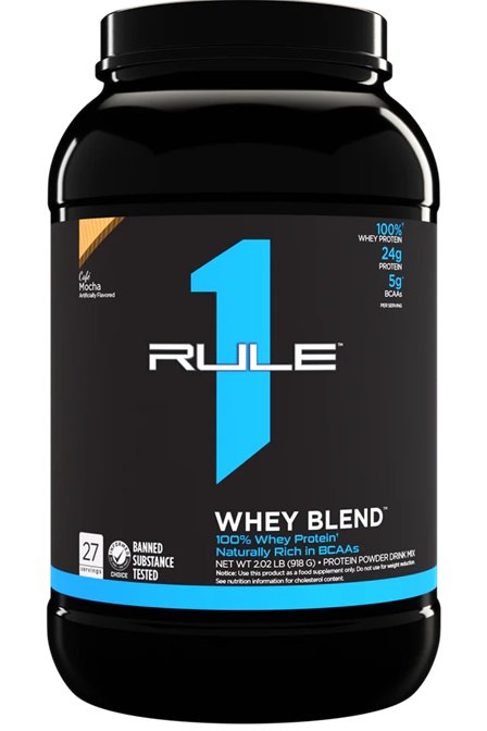 Rule One, R1 Whey Blend, Cafe Mocha - 918g