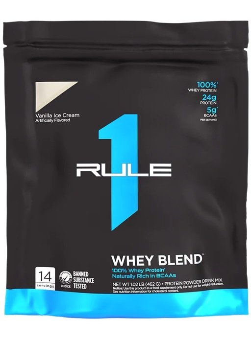 Rule One, R1 Whey Blend, Vanilla Ice Cream - 462g