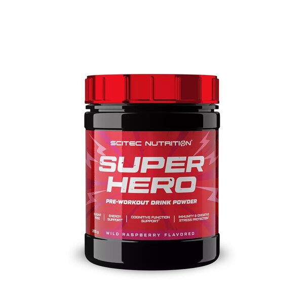 SciTec, Superhero, Wild Raspberry - 285g