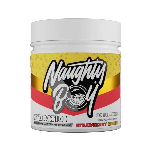 Naughty Boy, Hydration, Strawberry Mango - 255g