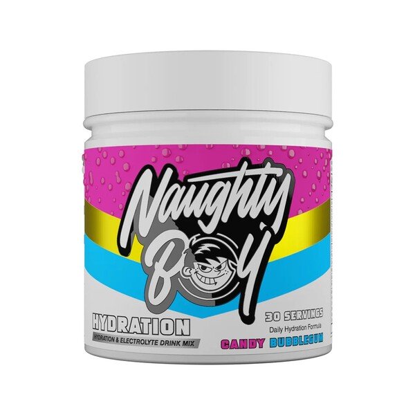 Naughty Boy, Hydration, Candy Bubblegum - 255g
