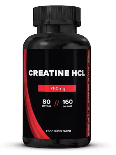 Strom Sports, Creatine HCL, 750mg - 160 caps