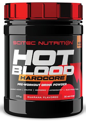 SciTec, Hot Blood Hardcore, Guarana (EAN 5999100033122) - 375g