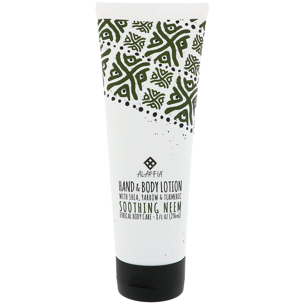 Alaffia, Hand & Body Lotion, Soothing Neem, 8 fl oz (236 ml)