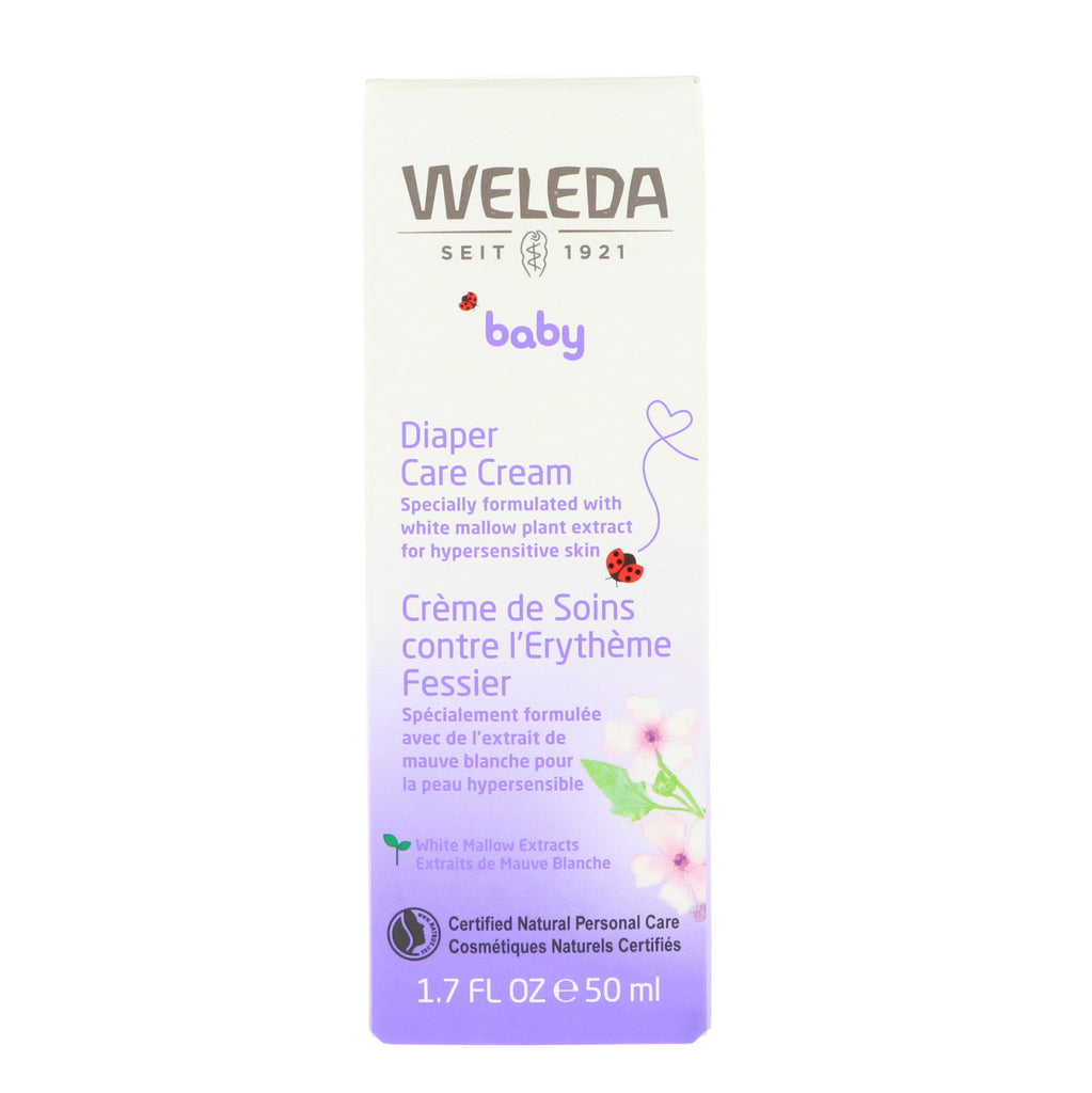 Weleda, Bebé, Crema para el cuidado del pañal, 1,7 fl oz (50 ml)
