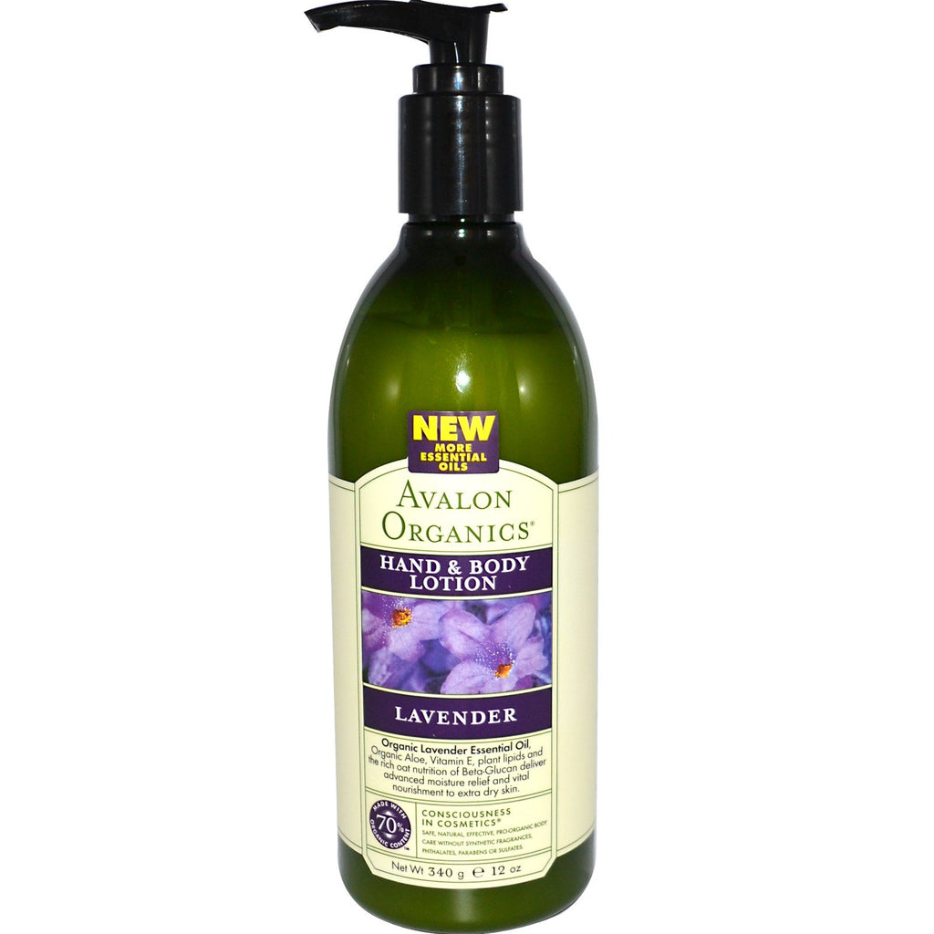 Avalon s, Hand & Body Lotion, Lavender, 12 oz (340 g)