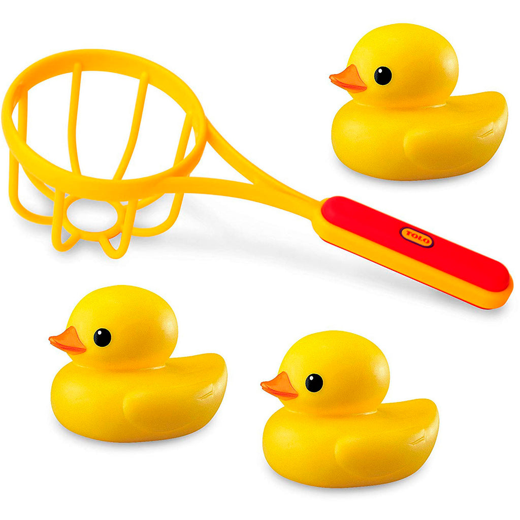 Tolo Toys, Mini Bath Duck Set, 12+ Months, 1 Set