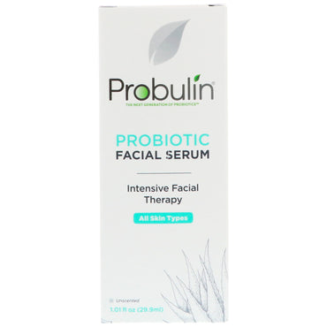 Probulin, Probiotic Facial Serum, Unscented, 1.01 fl oz (29.9 ml)
