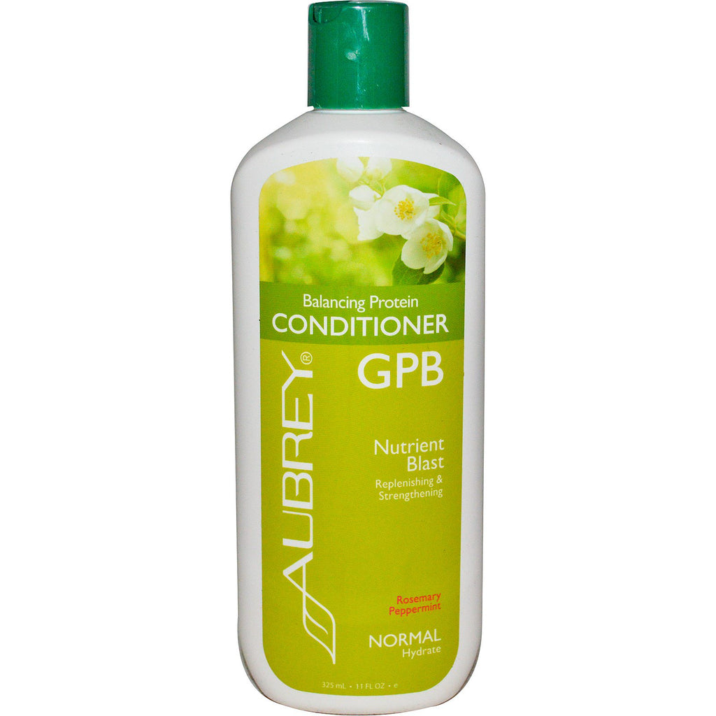 Aubrey s, GPB Balancing Protein Conditioner, Rosemary Peppermint, Normal, 11 fl oz (325 ml)