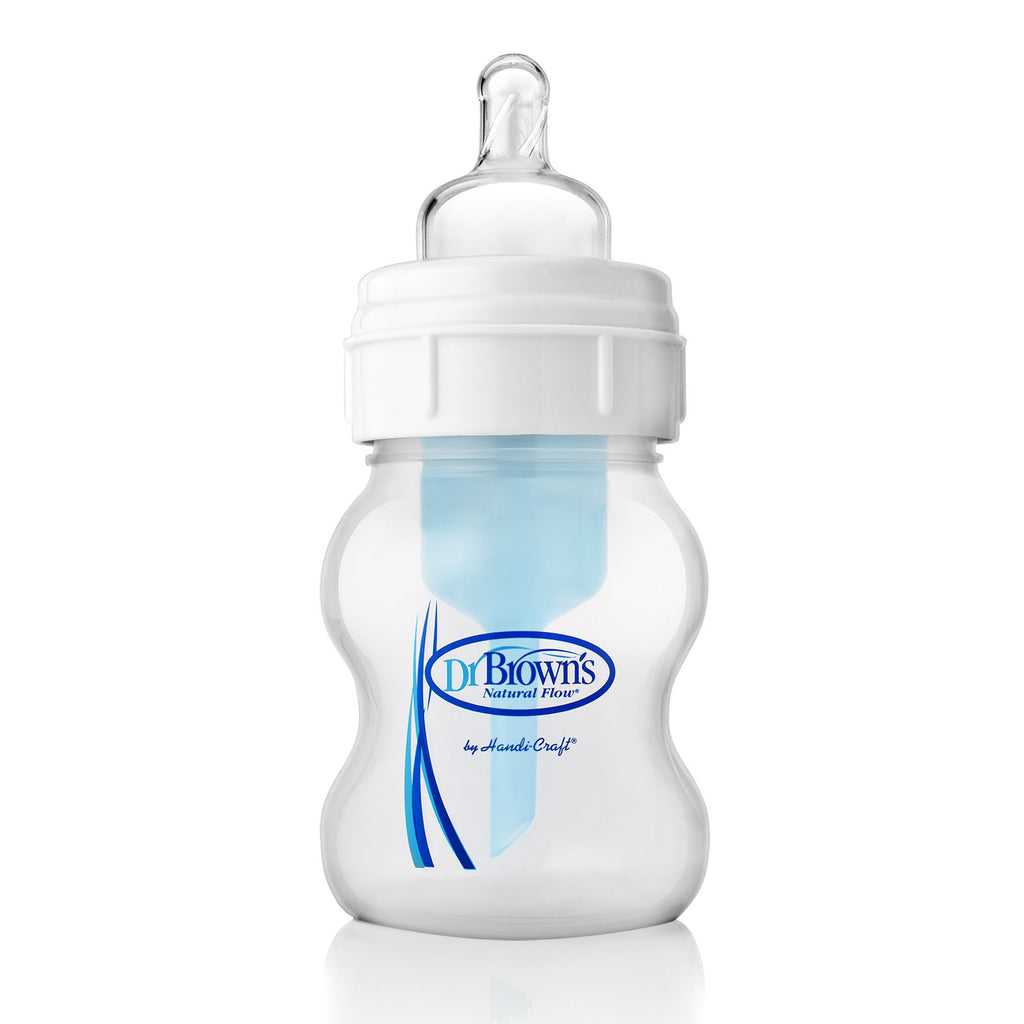 Dr. Brown's, Natural Flow, Wide-Neck, 0+ Months, 1 Bottle, 4 oz (120 ml)