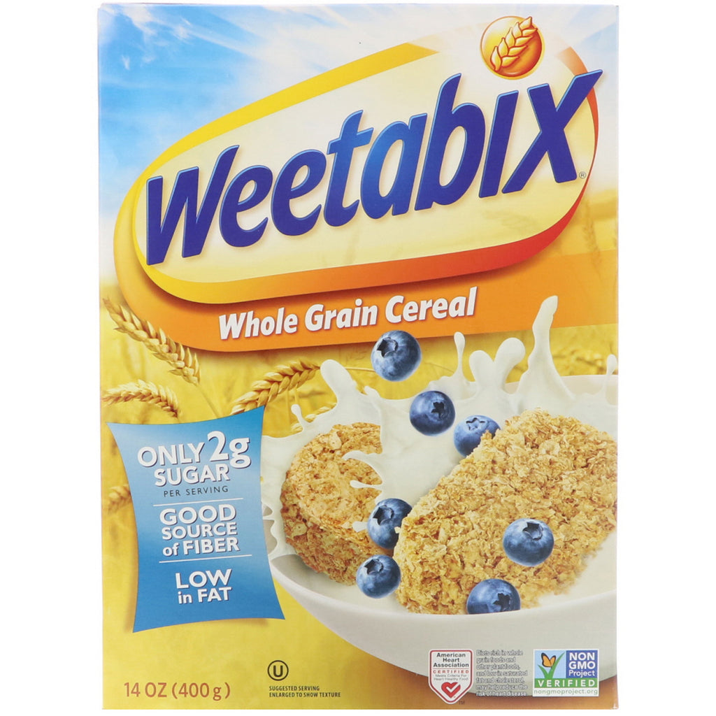 Weetabix, cereali integrali, 14 once (400 g)