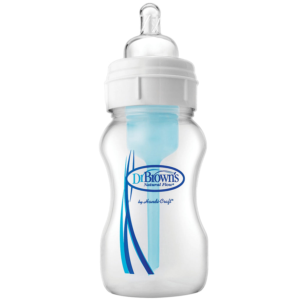 Dr. Brown's, Natural Flow, Wide-Neck, 0+ Months, 1 Bottle, 8 oz (240 ml)