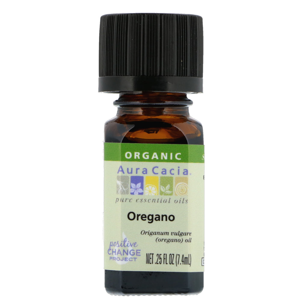 Aura Cacia, , Oregano, .25 fl oz (7.4 ml)