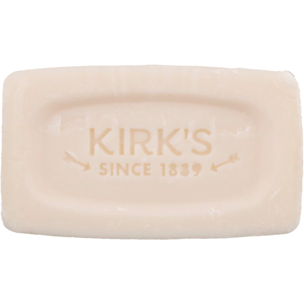 Kirk's, 100% Premium Coconut Oil Gentle Castile Soap, Soothing Aloe Vera, 1.13 oz (32 g)
